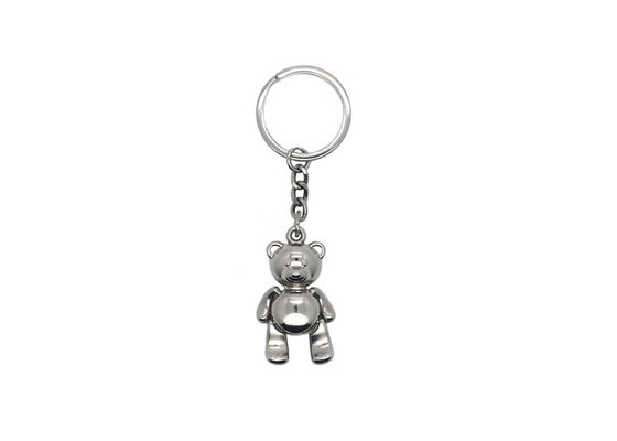Αντέξτε μορφής τη χαριτωμένη χάραξη Keychains χρώματος μετάλλων βασική προσαρμοσμένη αλυσίδα