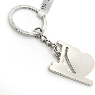 Διαθέσιμο OEM/ODM Heart Metal Key Ring Holder με μεμονωμένο πακέτο
