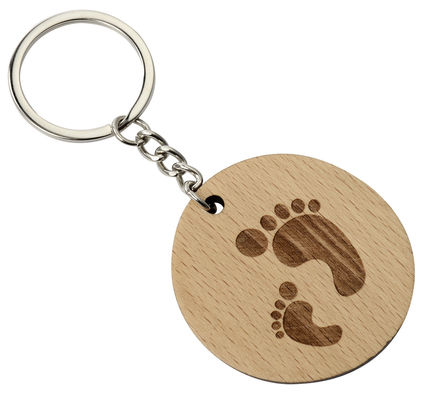 Αναβαθμίστε το Μπρελόκ σας με Χαραγμένο Ξύλινο Μπρελόκ Φιλικό προς το Περιβάλλον και Φυσικό