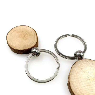 Απλή στρογγυλή ξύλινη βασική αλυσίδα Handcrafted που χαράσσει φυσικό Eco φιλικό και αγροτικό