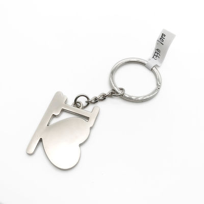 Διαθέσιμο OEM/ODM Heart Metal Key Ring Holder με μεμονωμένο πακέτο