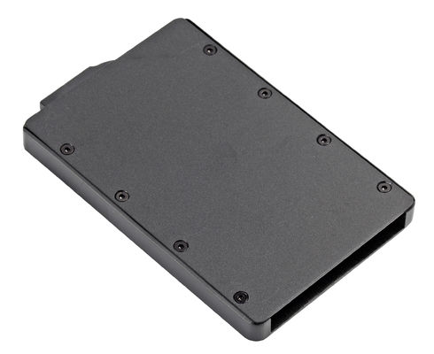 Καλή τιμή Χρεωστική κάρτα RFID Πορτοφόλι Classic PU / Αλουμινίου Οργανωτής με ράψιμο σε απευθείας σύνδεση