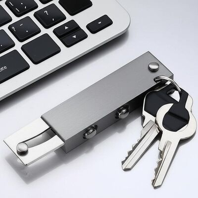 Καλή τιμή Χάλυβα Keychain Οργανωτής Heavy Duty Keychain Κρατήρας σχεδιασμένο για επαγγελματική διαχείριση κλειδιών και εύκολη πρόσβαση σε απευθείας σύνδεση