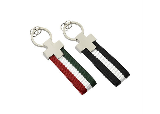Καλή τιμή Webbing αυτοκινήτων δέρματος ο βασικός κατόχων σίδηρος Pantone αλυσίδων ορθογωνίων βασικός κρεμά σε απευθείας σύνδεση